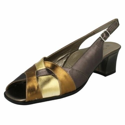 Women's Da Bella Venice Open Tip Heel Block
