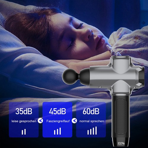 Massagepistole Massage Gun, Muskel Percussion Massagegerät 14 Geschwindigkeiten - Bild 8 von 8