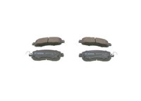 Bosch 0 986 424 509 Bremsbelagsatz, Scheibenbremse FüR Nissan