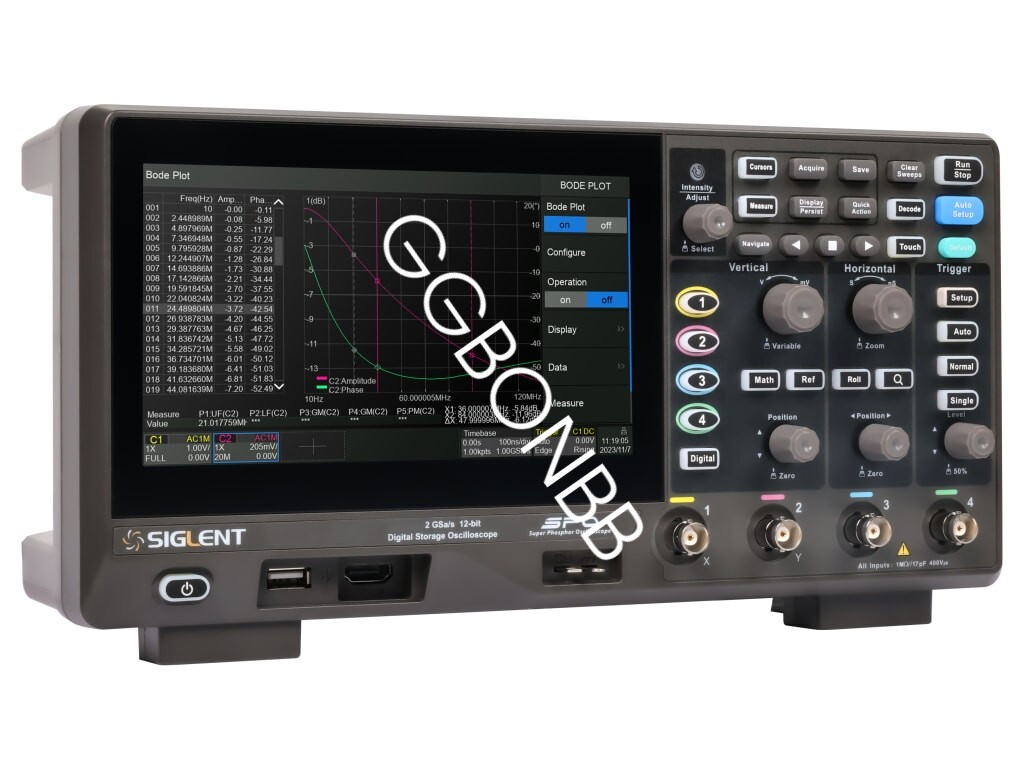 Siglent SDS804X HD - Mixed Signal Oscilloscope (4 Channel / 70 MHz