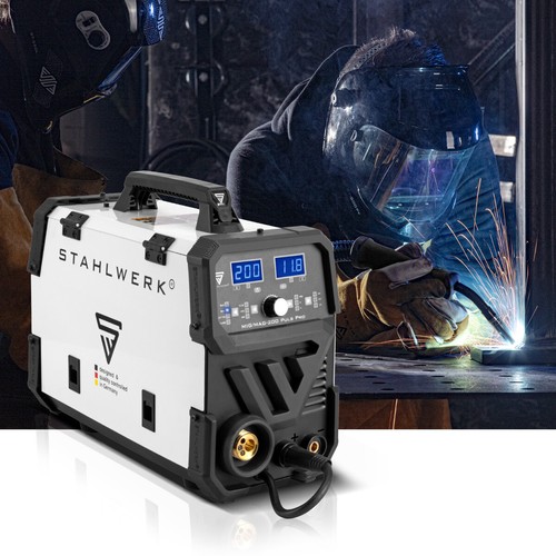 STAHLWERK MIG/MAG 200 Pulse Pro fully synergic 5in1welding machin with aluminium - Picture 13 of 14