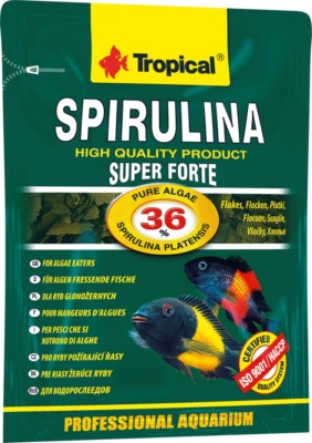Mangime Per Pesci Di Fondo - Wafer Con Spirulina E Alghe, 1000ml - Foto 6