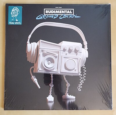 Rudimental - Ground Control Record Vinyl 2021 NEW Sealed Teal Color Vinyl