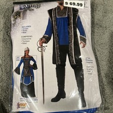 Medieval King Forum Adult Costume 42 Inch Chest Size