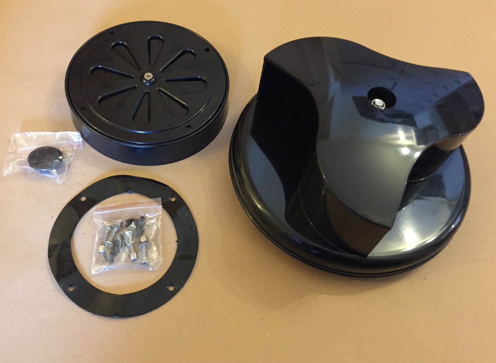 Rotary Wind Driven BLACK Van Roof Vent Ford Transit Connect, Iveco