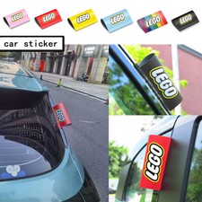 Universal Lego Car Tag Label Colorful Decal Creative Accessories Logo Car Decor