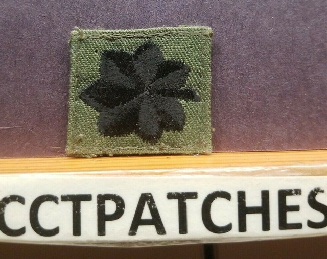 US ARMY MAJOR RANK OAK LEAF SUBDUED PATCH eBay