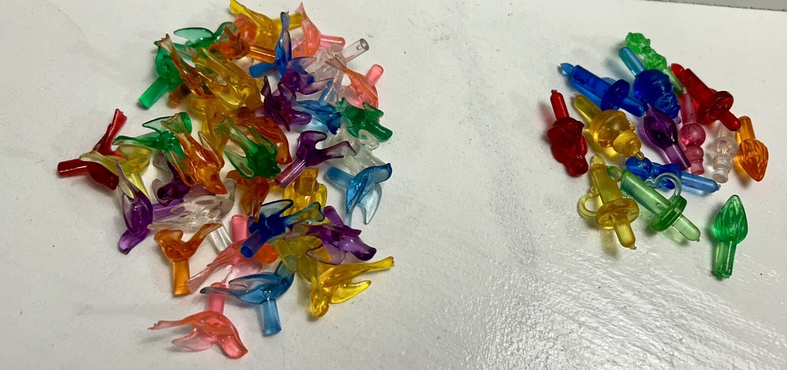 Vintage 16” Flocked Christmas Tree Ceramic Pearlescent Lighted