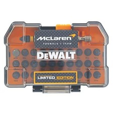 DEWALT McLaren F1 Team 6.35mm Hex Shank Mixed Impact Torsion Screwdriver Bit Set