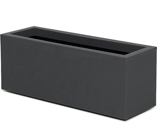 Balkonkasten mit Wasserspeicher Vulkan Pflanzkübel rechteckig Blumentopf Balkon - Bild 2 von 4