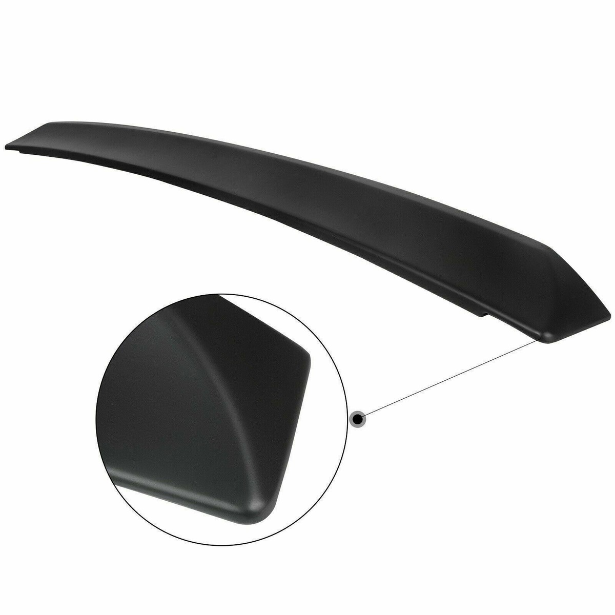 Dodge Challenger SRT Hellcat Style Rear Trunk Spoiler - Matte Black, Fits 2008-2023 Models