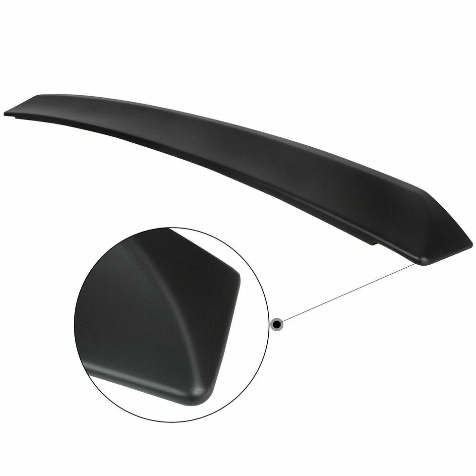 For Dodge 08-23 Challenger SRT Style Matte Black Rear Trunk Wing Spoiler Lip Foto 2 de 4