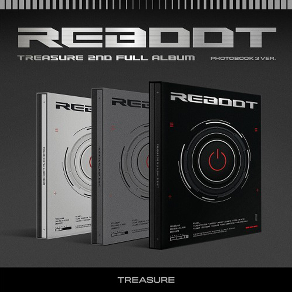 K-POP・アジア treasure reboot 2nd full album Ver.3 TREASURE REBOOT 2ND FULL ALBUM Photobook Ver 3SET CD+