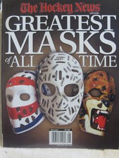 The Hockey News - The Greatest Masks of All Time (NHL) like new magazine rare!!