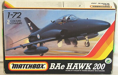 #ad Matchbox #40046 BAe Hawk 200 1:72 Scale Open Box NOS PV $34.00