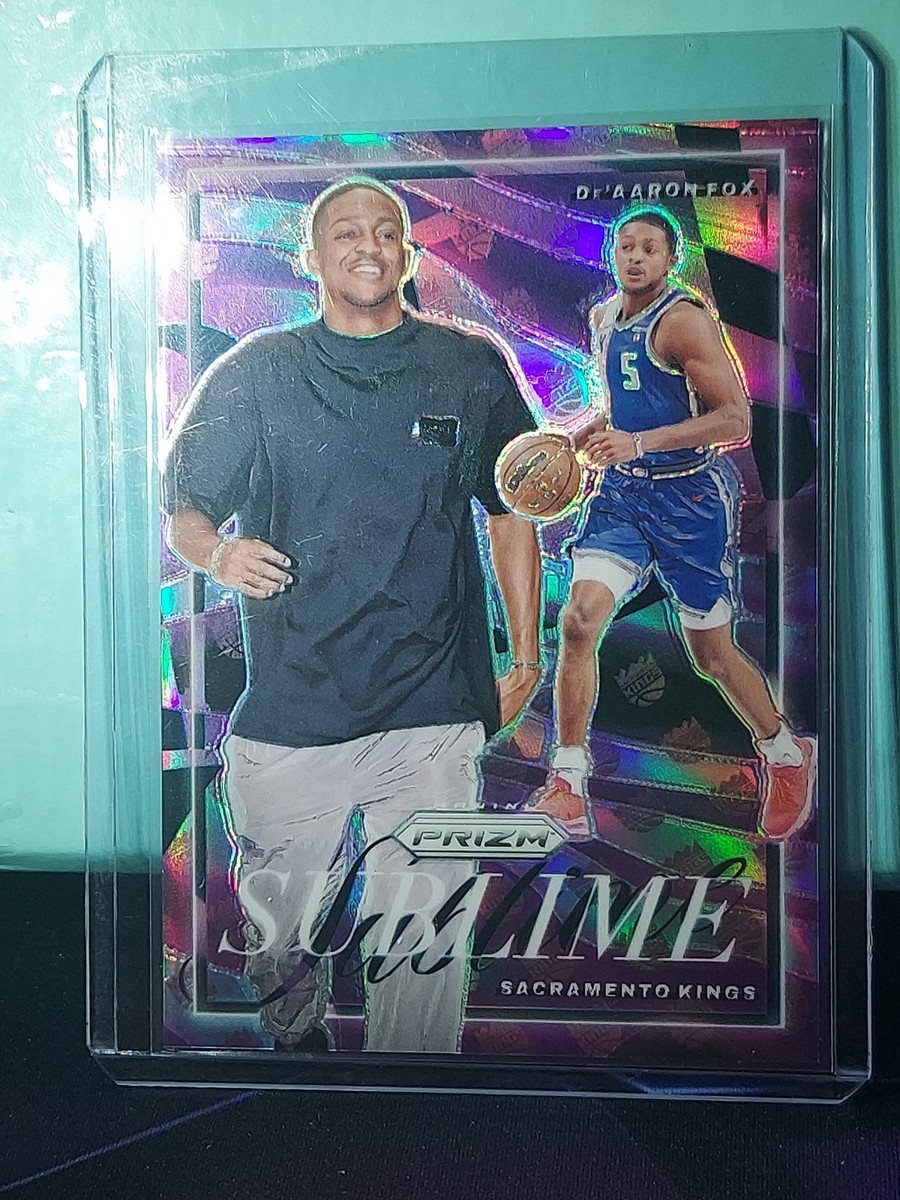 2024-25 Panini Prizm Basketball De'Aaron Fox #20 Sublime SSP
