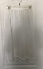 Vintage Dixie Belle 27  Nylon Half Slips 77013 white