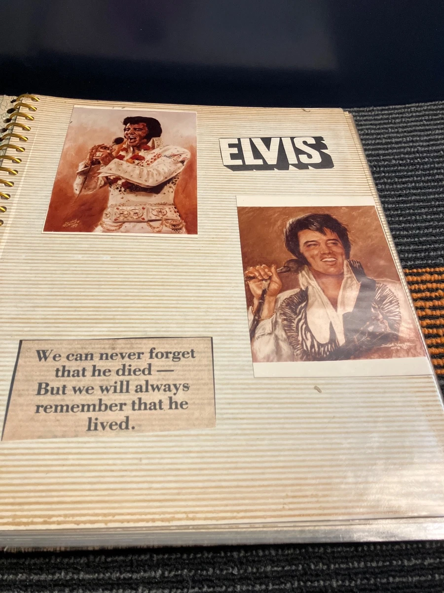 25+ Elvis Presley Scrapbook Memorabilia for sale | Updated Oct 2026
