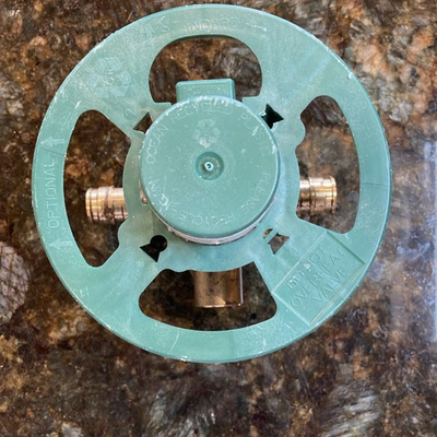 #ad Moen 2580 pressure balancing rough in shower valve with 1 2” pex connection. $59.80