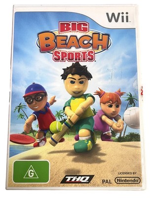 Nintendo Wii - Big Beach Sports - Complete with Manual