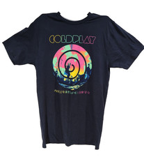 Vintage Coldplay Mylo Xyloto 2012 Concert Tour Graphic T-Shirt - Size Medium