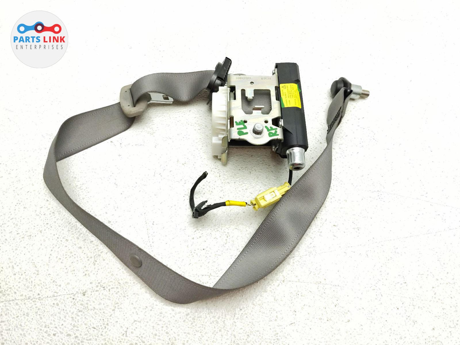2012-14 FERRARI CALIFORNIA FRONT RIGHT SEAT BELT RETRACTOR SEAT BELT GRAY F149