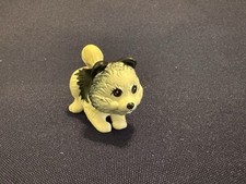 Vintage 1990s Littlest Pet Shop Black and White Dog Mail Order Paw Points Kenner