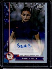 2024 Topps Chrome US Olympics Sophia Smith Auto Autograph #/238 USA