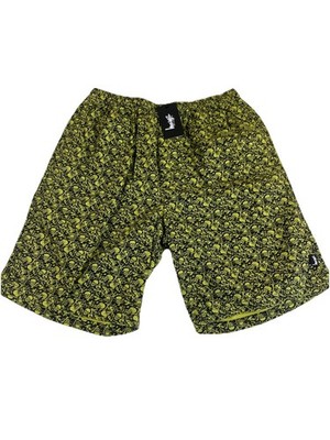 Stüssy Bones Beach Short Lime