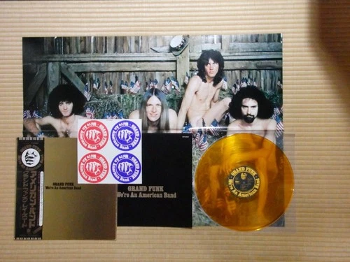 Grand Funk Railroad – We're An American Band  ECP-80857 Japan Gold Obi NM vinyl