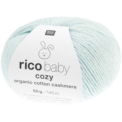 Wolle Kreativ! Rico - Baby Cozy Organic Cotton Cashmere Fb. 7 hellblau 50 g