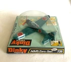 Dinky 739: A6M5 Zero-Sen Plane VINTAGE Diecast England w/Orig.Box, Transfers NIB