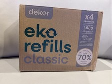 Eko Classic Refills, 4 Count  ONLY Eco-Friendly Diaper Pail Refills  Box Damage