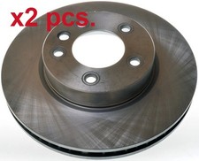 X2 PCS FRONT BRAKE DISC ROTOS X2 PCS SET B130458 DENCKERMANN I