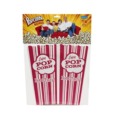 Eddingtons Popcorn Becher - Popcorn Boxen Halter - Set Mit 4 - 64oz