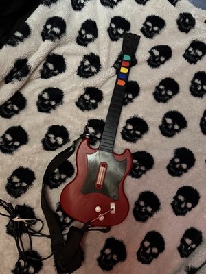 RedOctane Wired Ergonomic Guitar Controller Red/Black for PlayStation 2