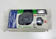 Fujifilm Disposable Camera 35mm 27exp 400 ISO speed film flash New Expired