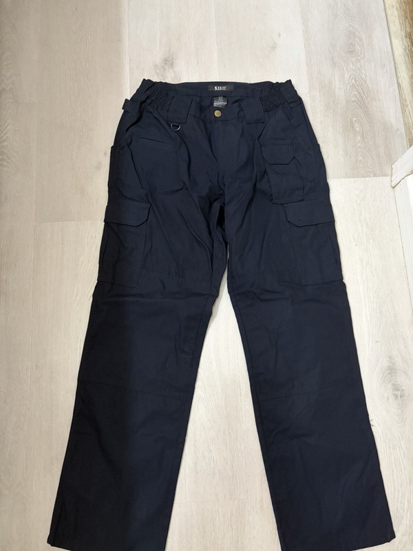 5.11 Tactical Women's Cargo Pants Navy Solid Size 12 Regular
