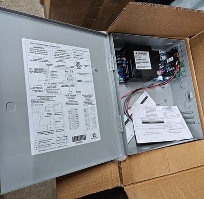 SCHLAGE PS902 2RS BBK 2 AMP Power Supply 2 Relays 2 Batteries With Backup Kit