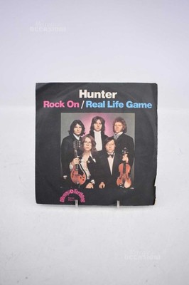 Vinyl Schallplatte 45 Runden Hunter Rock On / Real Life Game