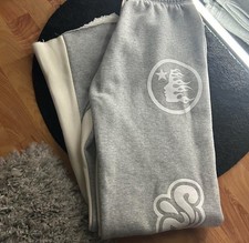 Hellstar Men's grey sweatpants mens size L fast shipping 