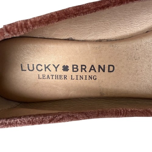 Lucky Brand rose pink slip on ballet flats women's size 6M - Picture 8 of 10