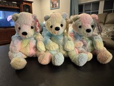 Set of 3 Mellow Ty Beanie Baby Teddy Bears Dec 7, 2000