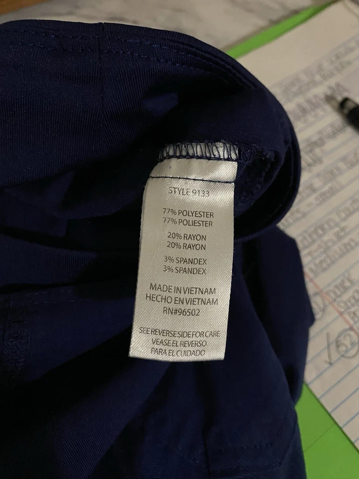 Pantalones Médicos Purple Label Yoga By Healing Hands Azul Marino Oscuro Talla Pequeña Foto 3 de 4