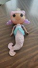Lalaloopsy Mermaid Doll Pink Bubbles Sparkle Blue Green Tail Approx 12"