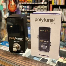 tc Electronic Polyphonic Mini Tuner POLYTUNE 3 NOIR [Official Japanese Product]