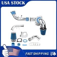 3.5" Cold Air Intake Induction Pipe Kit +Blue Filter For Ford Mustang V8 4.6L