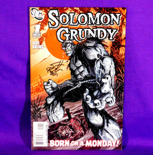 SOLOMON GRUNDY #1 SIGNED BY ARTIST SCOTT KOLINS