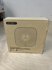 EMEET M0 Plus Conference Speakerphone with 4 AI Mics and 360° Voice Pickup