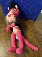 Vintage XL Pink Panther Tuxedo Plush Poseable Mirisch-Geoffrey Mighty Star 1964